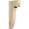 Ekena Millwork Del Monte Rough Sawn Corbel, Douglas Fir, 4"W x 12"D x 28"H COR04X12X28DEL00RDF - alternate 1